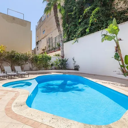 Bungalow With Super Pool Area With Wifi & Ac By 360 Estates San Ġiljan
